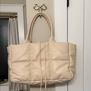 Source Unknown Cream Tote Bag